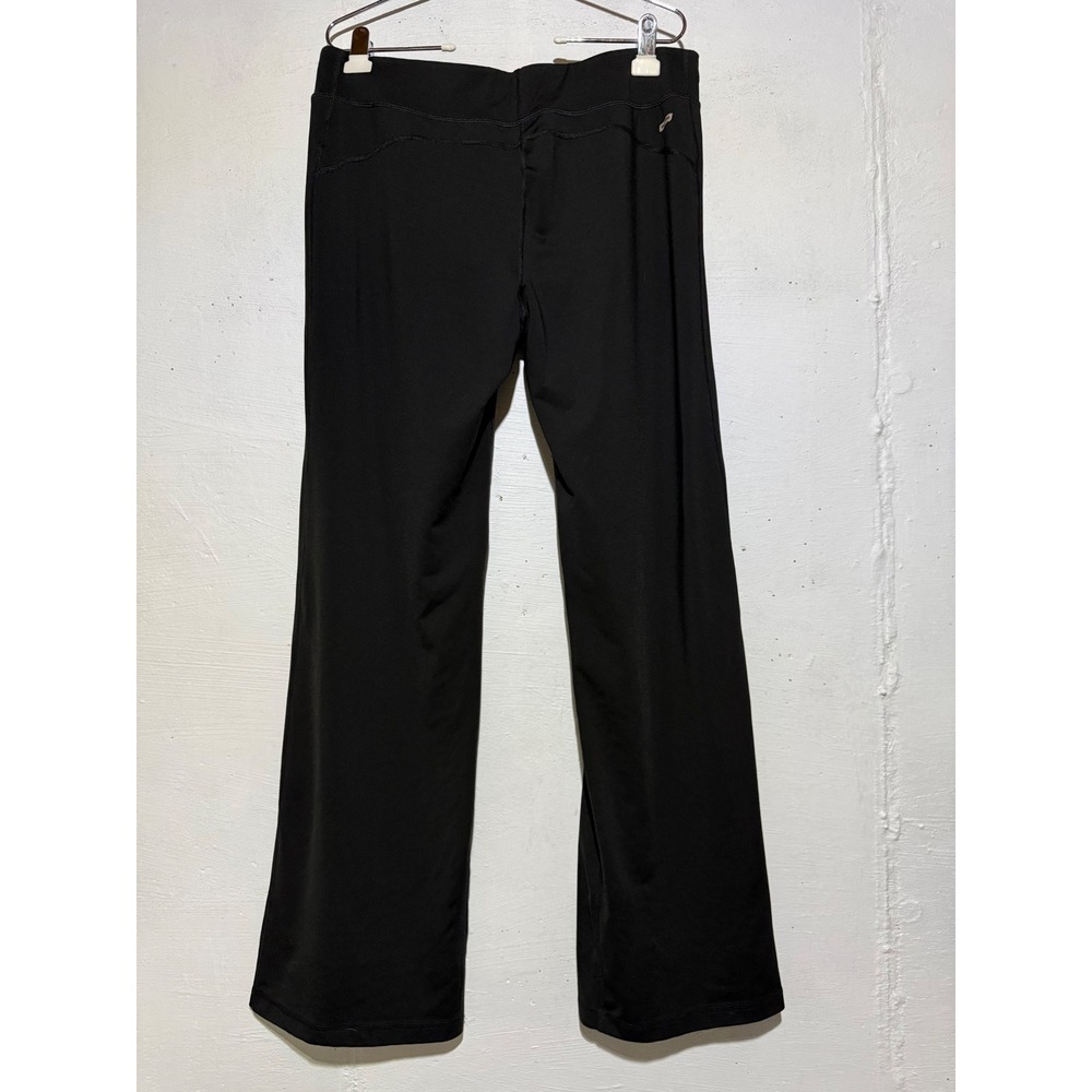 Danskin Now Womens Semi-Fitted Yoga Pants XL 16-18 Black Stretch Active Bootcut - Picture 2 of 11